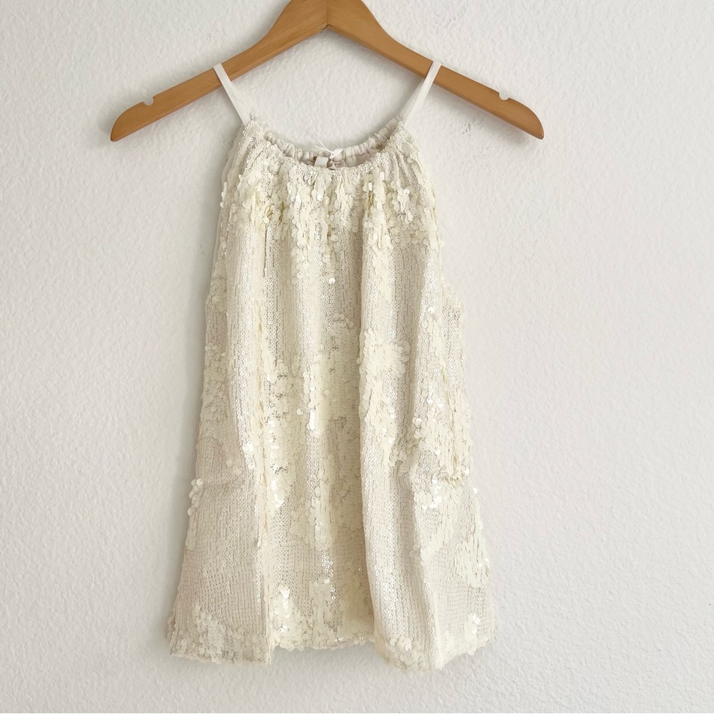 Gold Hawk Sequin Camisole